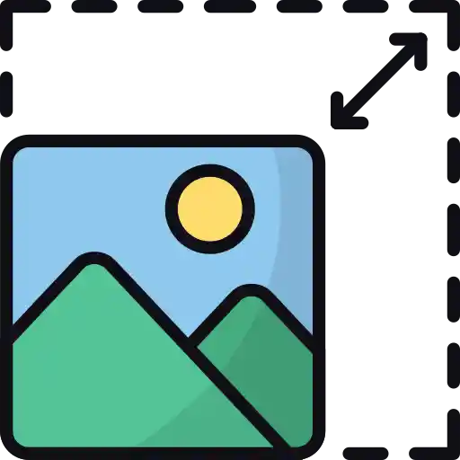 Image Size Reducer Icon